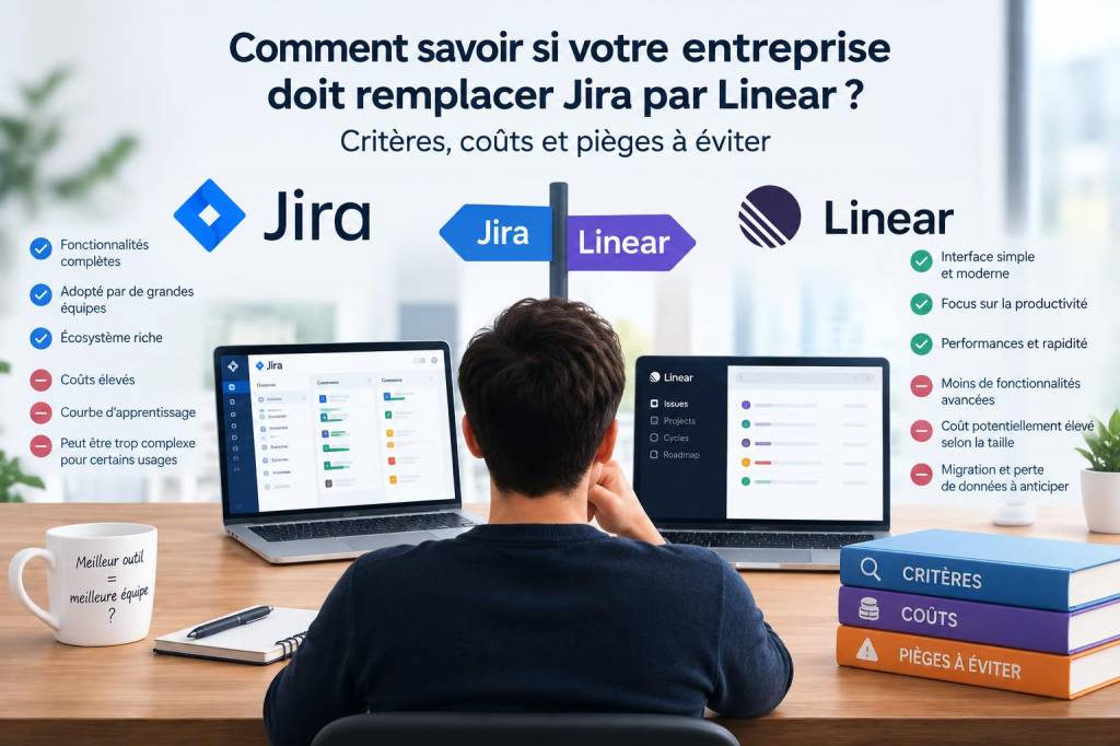 Comment savoir si votre entreprise doit remplacer jira par linear : critères, coûts et pièges à éviter