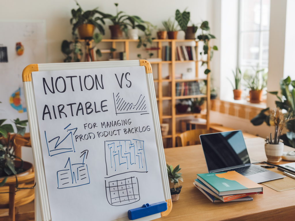 notion vs airtable pour gérer un backlog produit : méthode concrète et modèles prêts à l'emploi