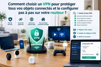 Comment choisir un vpn pour protéger tous vos objets connectés et le configurer pas à pas sur votre routeur